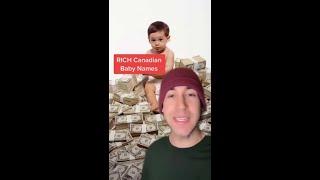 Rich Baby Names in Canada #Shorts