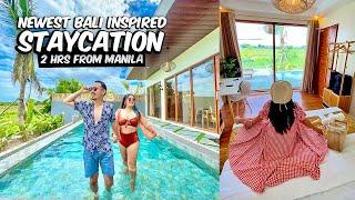 NEWEST BALI-INSPIRED STAYCATION in PAMPANGA with INFINITY POOL