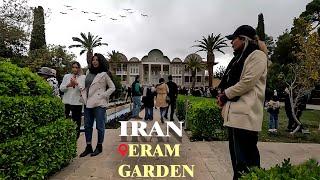 eram garden -It is recommended to visit the most beautiful traditional garden of Iran!