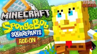 Minecraft SpongeBob Add-On! - Zebra's Minecraft Fun