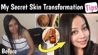 My Skin Transformation "SECRETS"| Tan removal journey| at home| secret to glow