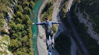 Скайпарк AJ Hackett Сочи. Прыжок с Bungy 207