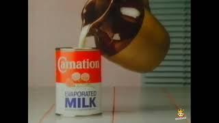 Carnation Evaporated Milk Purely Delicious TV Advert 1980s 80s UK