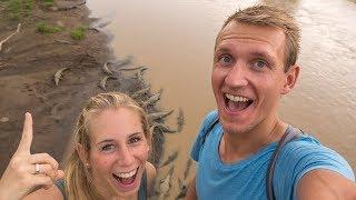 The biggest crocodiles in america - Rio Tarcoles - Costa Rica | german travel vlog #281