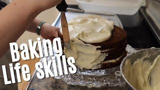 Vlog Teaching Baking - kitchen life skills