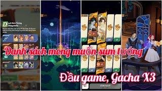 Hành Trình Afk | Thảo luận Danh sách sum tướng đầu game, tỉ lệ Gacha của Hành Trình Afk với 200 vé