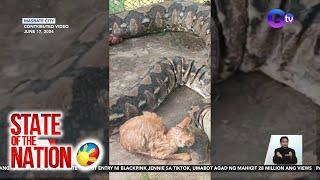Isang zoo sa Masbate, mga buhay na pusa umano ang ipinapakain sa sawa | SONA