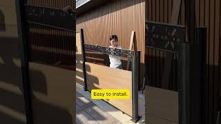 Transform Your Space with WPC Fencing | Durable & Elegant Solution #wpcfence