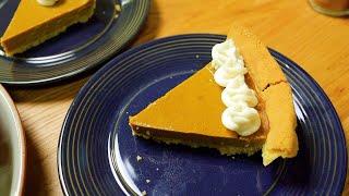 달지 않고 맛있는 초간단 글루텐프리 호박파이 레시피 | Easy Gluten-Free Pumpkin Pie