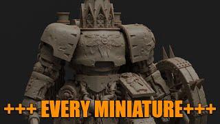 Every Trench Crusade miniature that has been released or teased to date