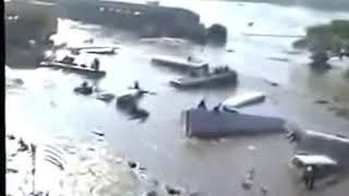 Tsunami hit Galle in Sri Lanka 2004