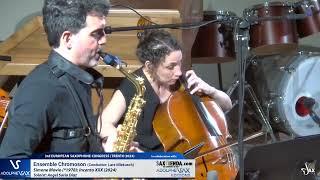 EURSAX 2024: Angel Soria Diaz & Ensemble Chromoson plays Incanto XXX by Simone Movio