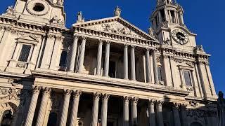 Respite from 'the Ripper', The West Front of St Paul's Cathedral, London