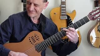Michael Hedges "Because It's There" on solo guitar with the Boss SY-1000 guitar synthesizer