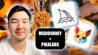 Создал коммерческий ролик с помощью нейросетей MIDJOURNEY PIKALABS