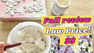 Texture paste and modeling paste | Texture paste review