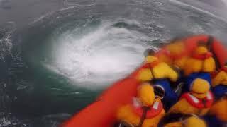 Heading into the Corryvreckan Whirlpools