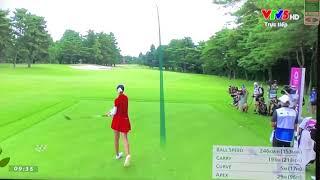 Nelly Korda Swing in Red - Olympics Tokyo