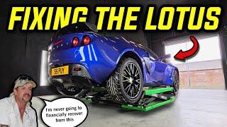 Fixing the problems on my CRASHED Lotus Exige!