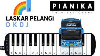 Pianika Telolet Basuri LASKAR PELANGI OKDJ - Tutorial Pianika