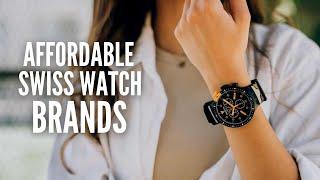 20 Affordable Swiss Watch Brands You Should Know