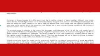 IELTS Copyright essay and democracy