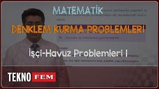 YGS-LYS MATEMATİK - İşçi-Havuz Problemleri 1