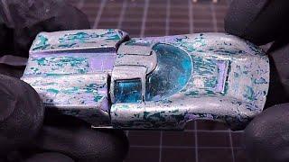 REDLINE HOT WHEELS RESTORATION - Aqua Lola GT70 - Zinc Plating