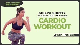 20 Mins of Cardio Workout | Exercise with Shilpa Shetty