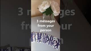 3 channeled messages from your person 