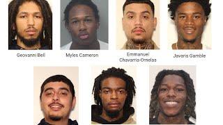 7 charged for nearly 500 Gwinnett County car break-ins