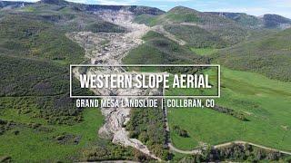 Grand Mesa Landslide | Collbran | Colorado 4k Drone Footage