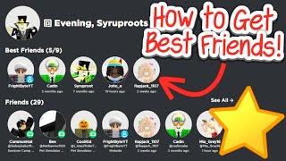 How to Set Best Friends on Roblox! (2024)