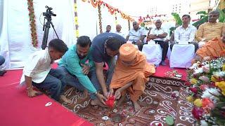 Foundation Ceremony for New BAPS Mandir, Dar-es-Salaam, Tanzania, 19-Nov-2021