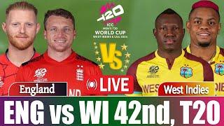 England vs West Indies Live | ENG vs WI Live | Live cricket match today | ICC T20 World Cup