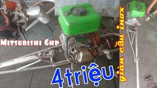 Mitsubishi 6 HP full giàn cầu inox trọn bộ giá "siêu rẻ" 4 triệu _ Năm Căn _Cà Mau