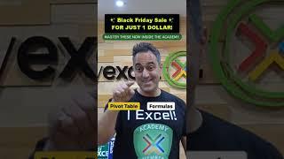 Master Excel in 5 minutes a day.⁣  https://join.myexcelonline.com/one-dollar-trial-black-friday