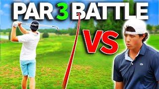 GM Golf | Crazy Par 3 Golf Course Match | Grant VS Garrett