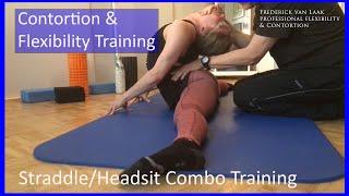 26 Flexyart Contortion: Straddlesplit and Headsit Combo - Also for Yoga, Pole, Ballet, Dance People