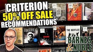 You MUST OWN These 11 Criterion BLURAYS And 4Ks! | Barnes And Noble 50% Off Sale Recommendations!