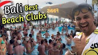 THE BEST BEACH CLUB IN BALI | Kuta , Canggu & Seminyak | Indonesia