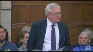 David Davis MP makes a speech at the debate on Assisted Dying