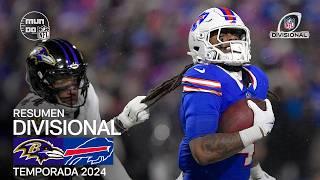 Baltimore Ravens vs. Buffalo Bills | Resumen en español - Playoffs 2025 | NFL Highlights