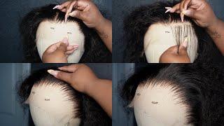 How To Pluck a Lace Front Wig To Look Natural | ULTIMATE PLUCKING TUTORIAL FOR BEGINNERS