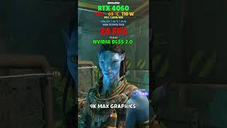 Avatar Frontiers of Pandora DLSS vs FSR 3.0 (RTX 4060)