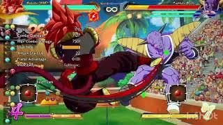 This gogeta ss4 combo is saucy af DBFZ / learned from @humidcelery