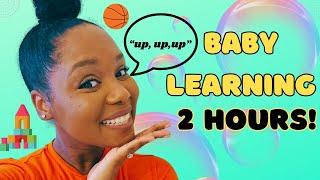 Speech Therapy for Baby (baby learning videos for 1 year old) 2.5 HOURS OF LEARNING