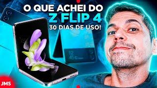 VALE A PENA o Samsung GALAXY Z FLIP 4? ANÁLISE APÓS 30 DIAS DE USO!