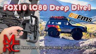 FCX10 Toyota LC80 1/10 RC Crawler Deep Dive & Review!