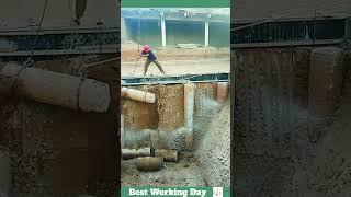 Best working day #1236 Removal process of foundation piles